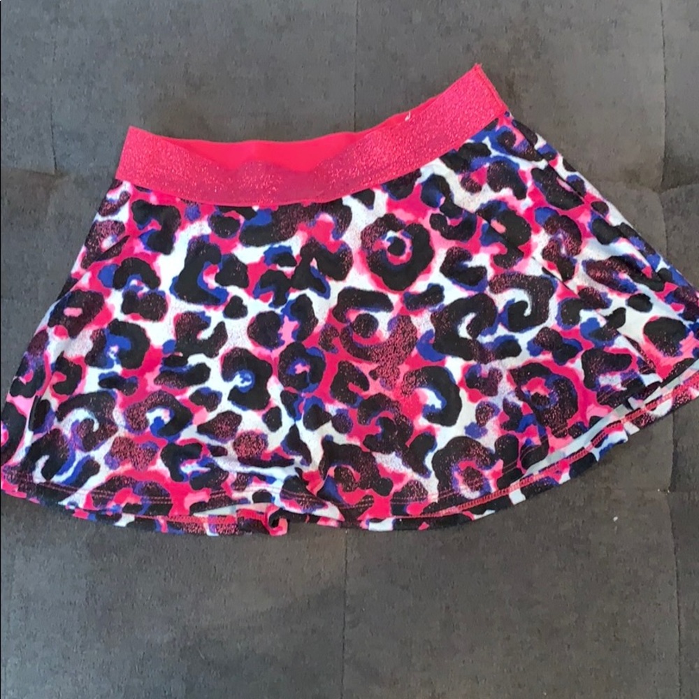 Justice Animal Print skort